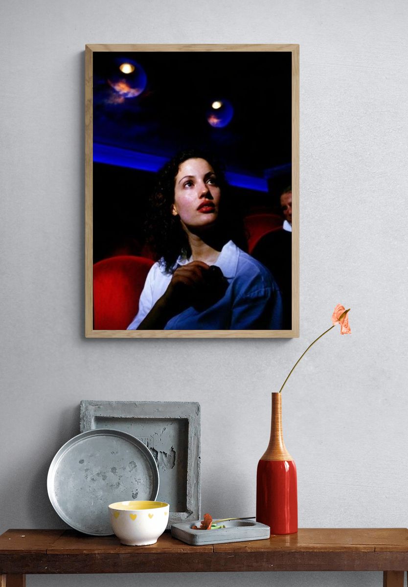 Cinematic Woman Portrait Poster. — room view 3