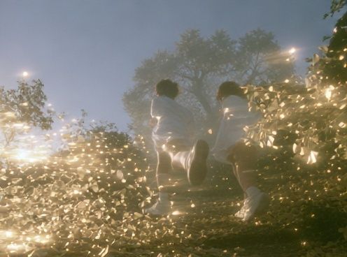 Dreamy Night Run Photography Poster. poster detail