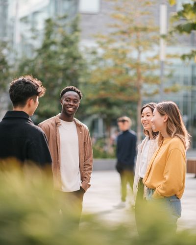 Campus Friends Photography Poster. poster