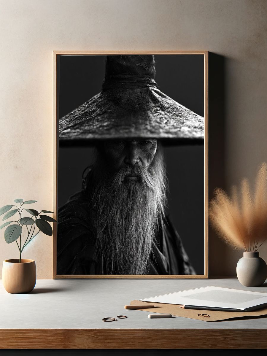 Mystic Elder Portrait Print. — room view 2