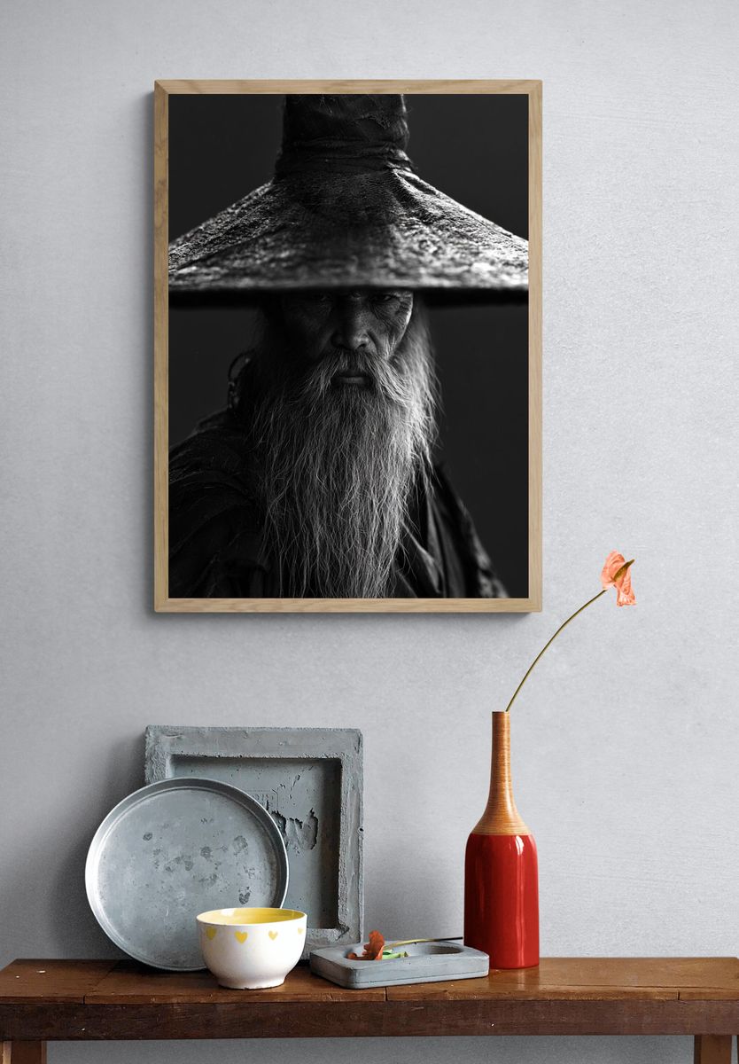 Mystic Elder Portrait Print. — room view 3