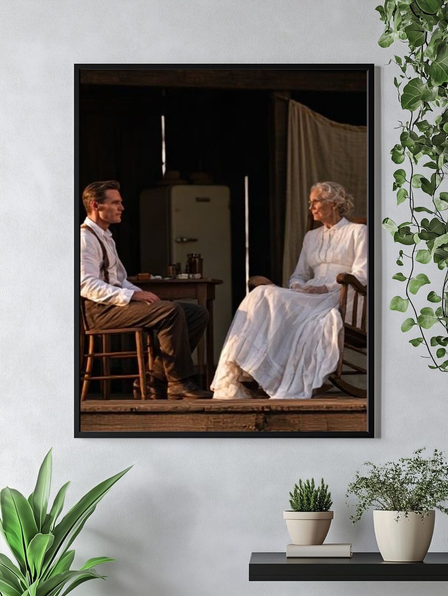 Quiet Porch Conversation Poster. — room view 4