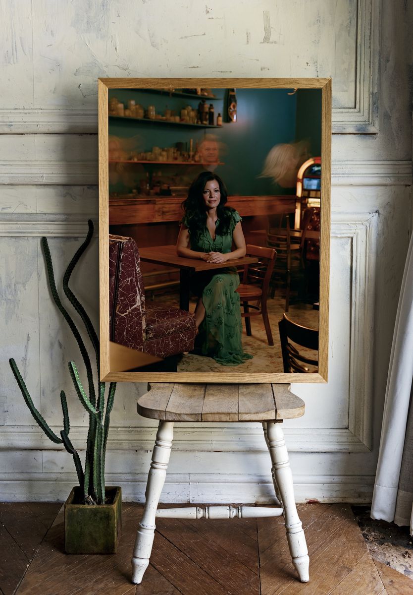 Retro Diner Portrait Poster. — room view 1
