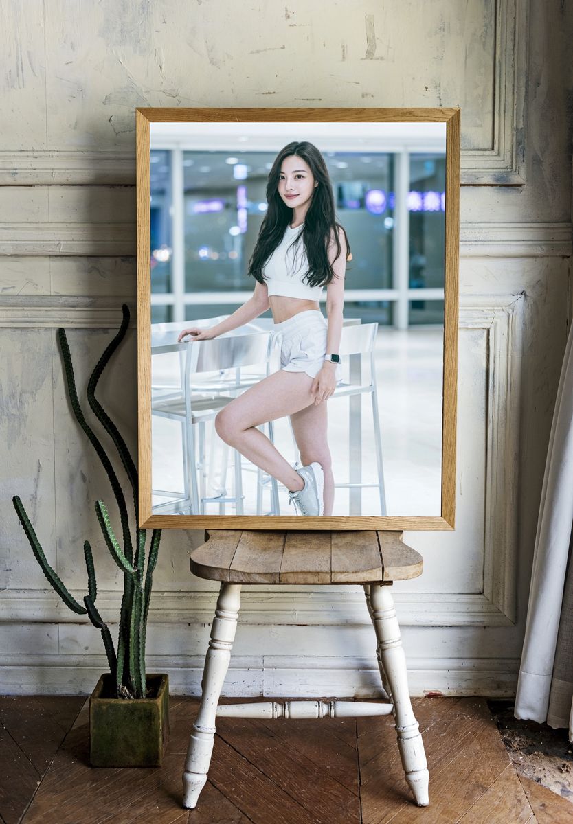 Athletic Portrait Photography Poster. room preview