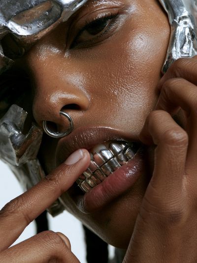 Avant-Garde Portrait Photography Poster. poster print