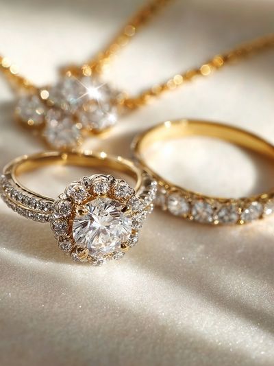 Diamond Rings Photography Poster. poster