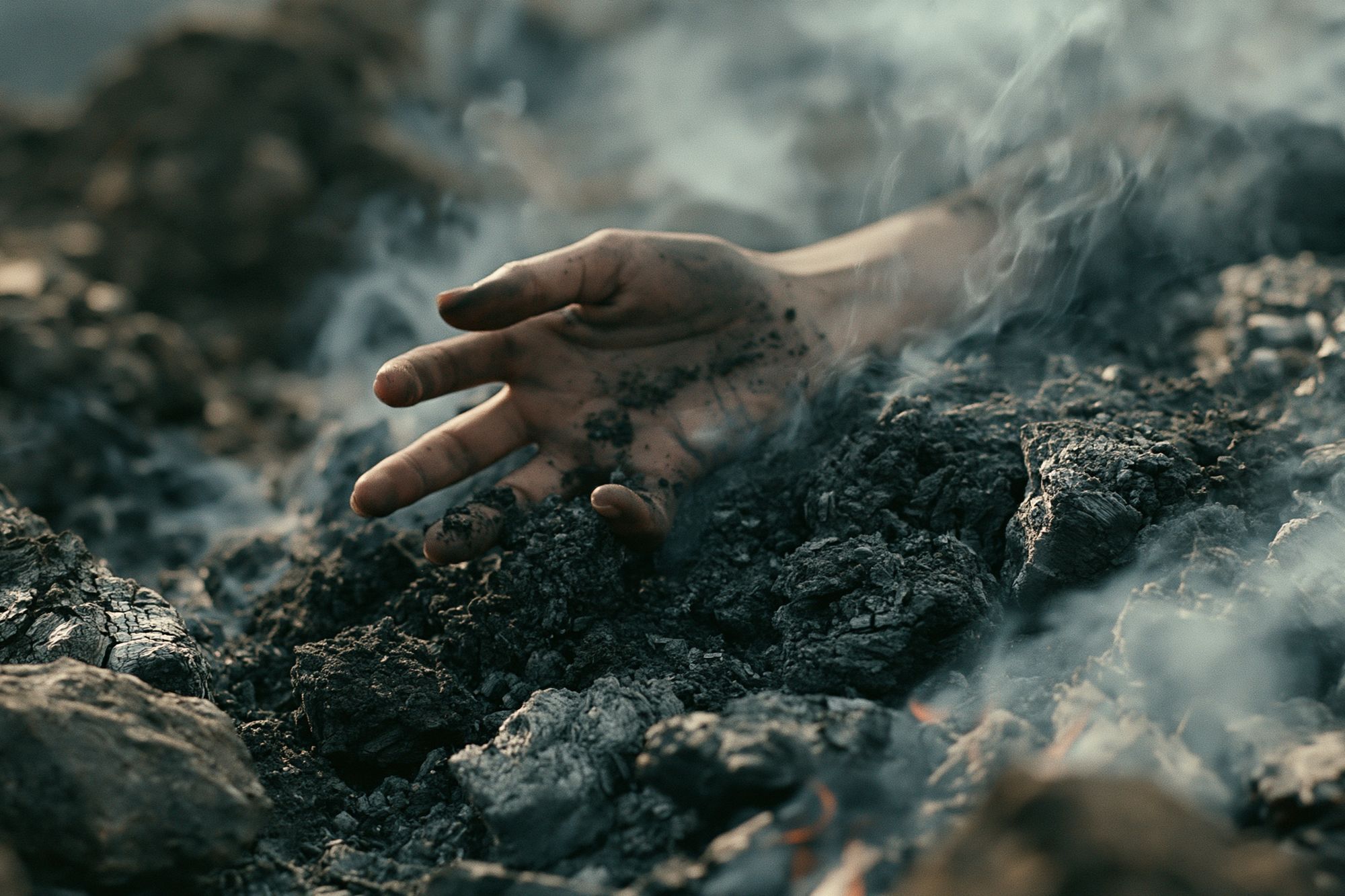 Ashen Hand Photography Poster. poster — photography art