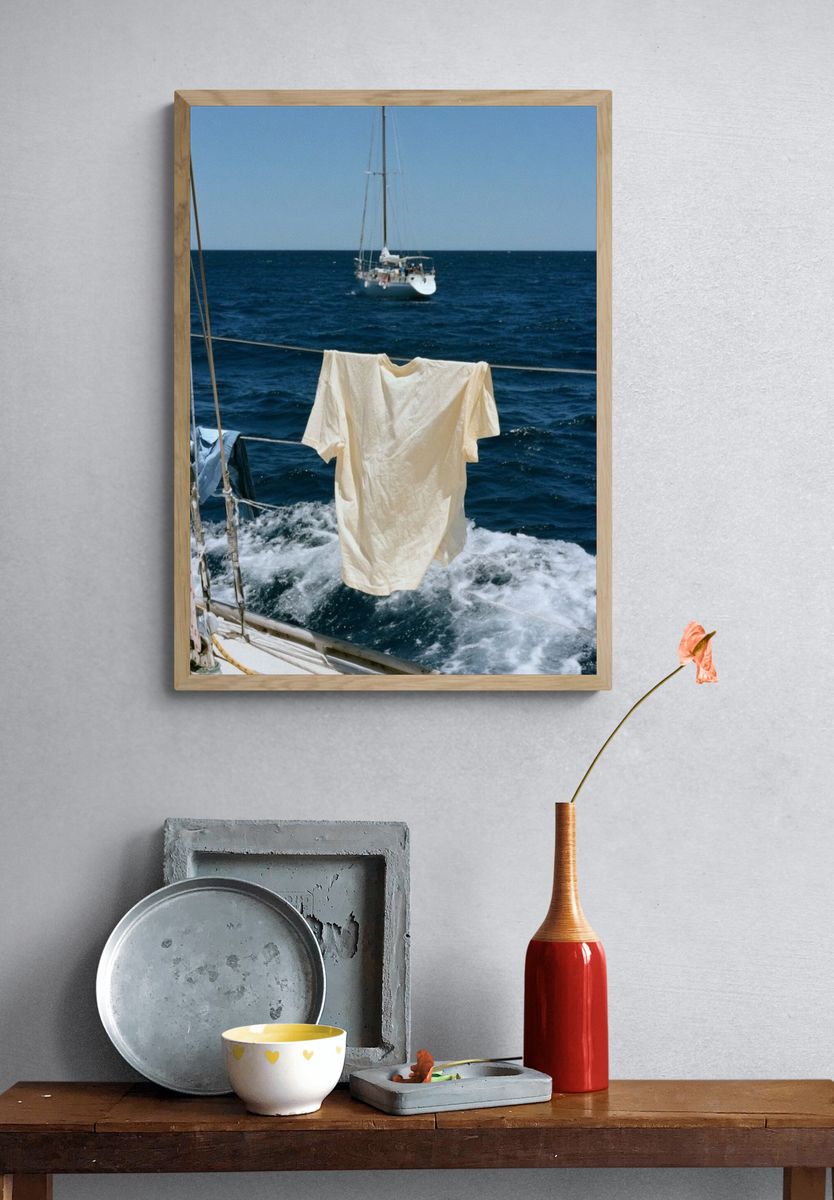 Sailing Laundry at Sea Poster. — room view 3
