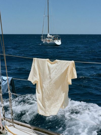 Sailing Laundry at Sea Poster. poster