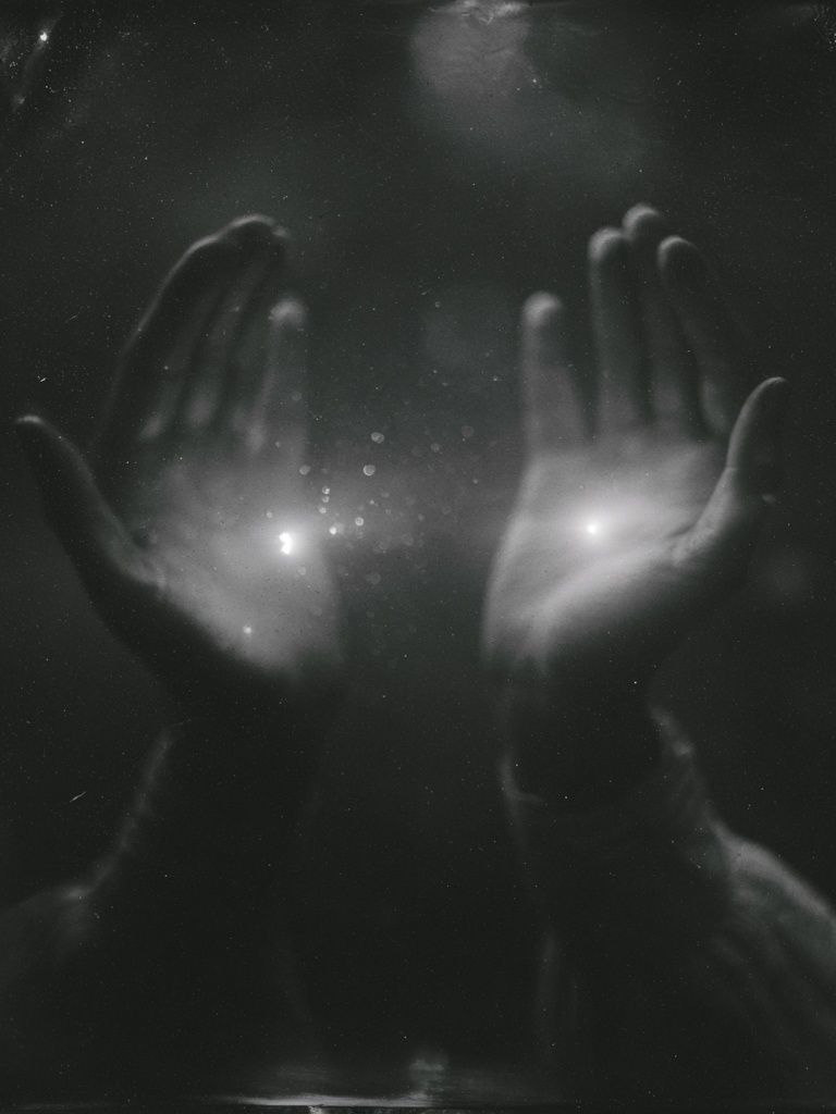 Celestial Hands Photography Poster. poster — photography art