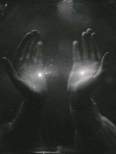 Celestial Hands Photography Poster. poster