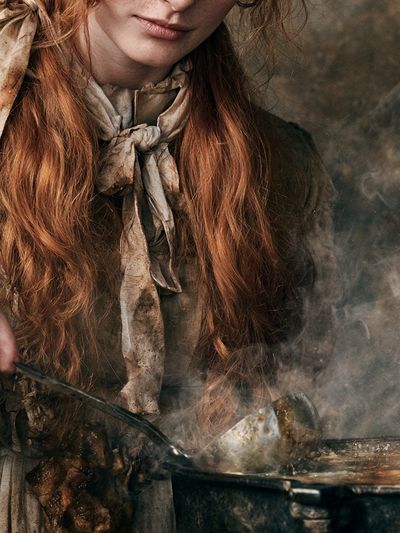 Victorian Cook Portrait Photography Poster.