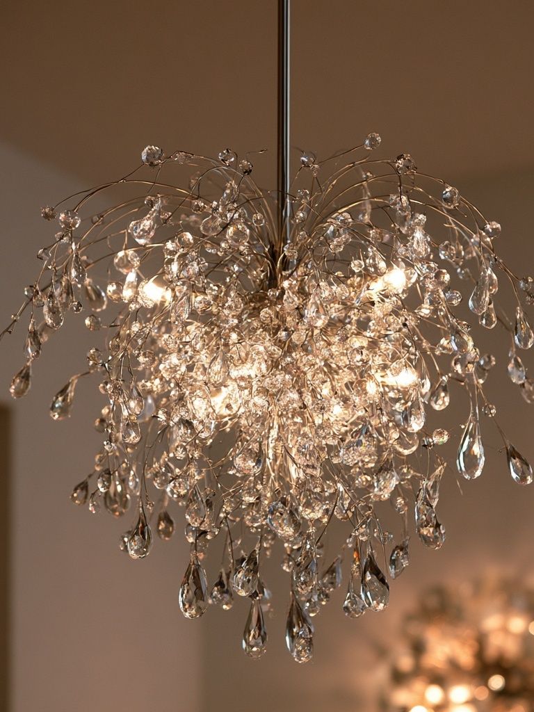 Crystal Chandelier Photography Poster. poster — photography art