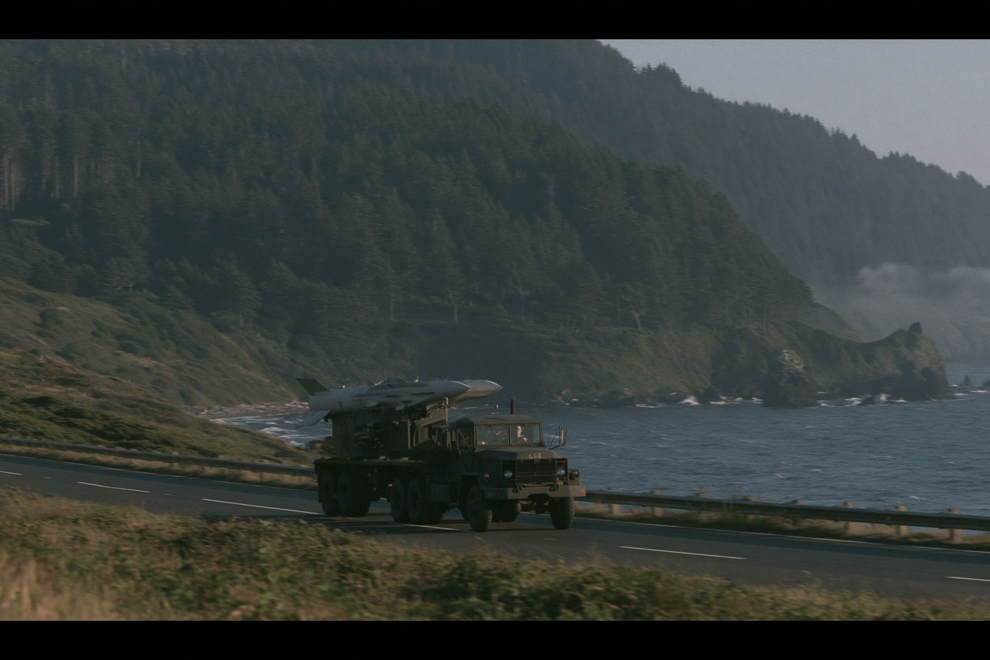Coastal Missile Truck Photography Poster. poster — photography art