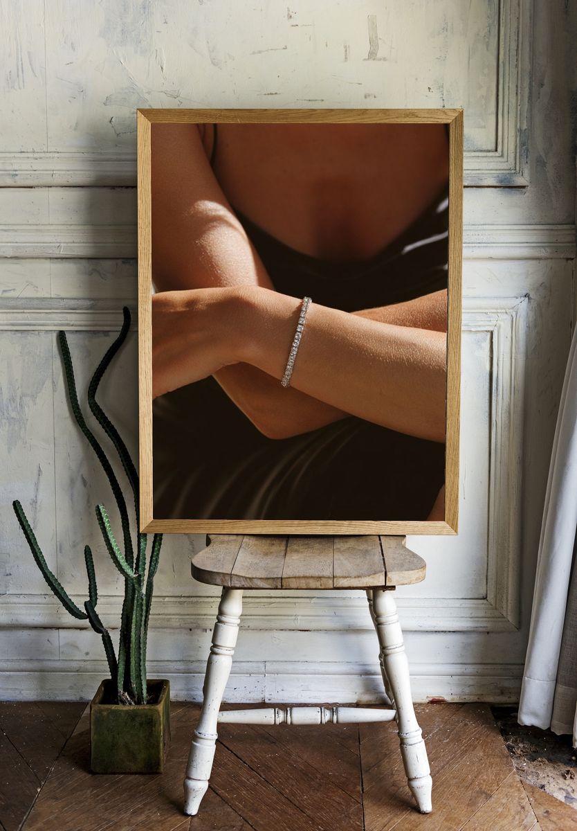 Elegant Bracelet Portrait Poster. — room view 1
