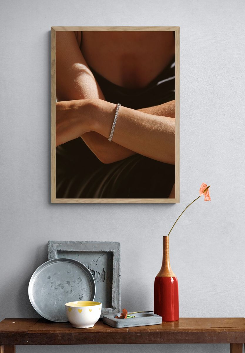 Elegant Bracelet Portrait Poster. — room view 3