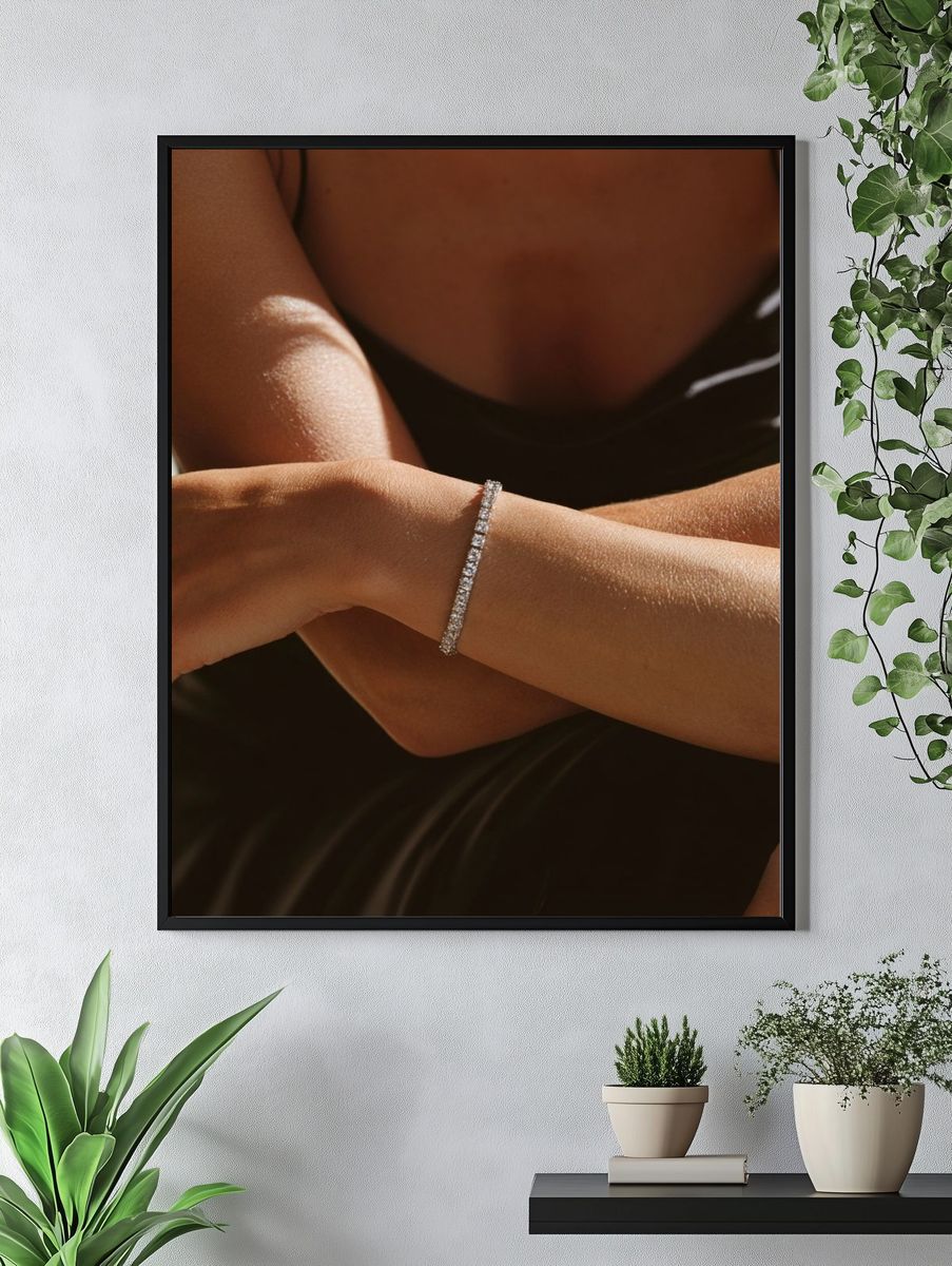 Elegant Bracelet Portrait Poster. — room view 4