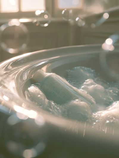 Soaking Bottle Still Life Poster.