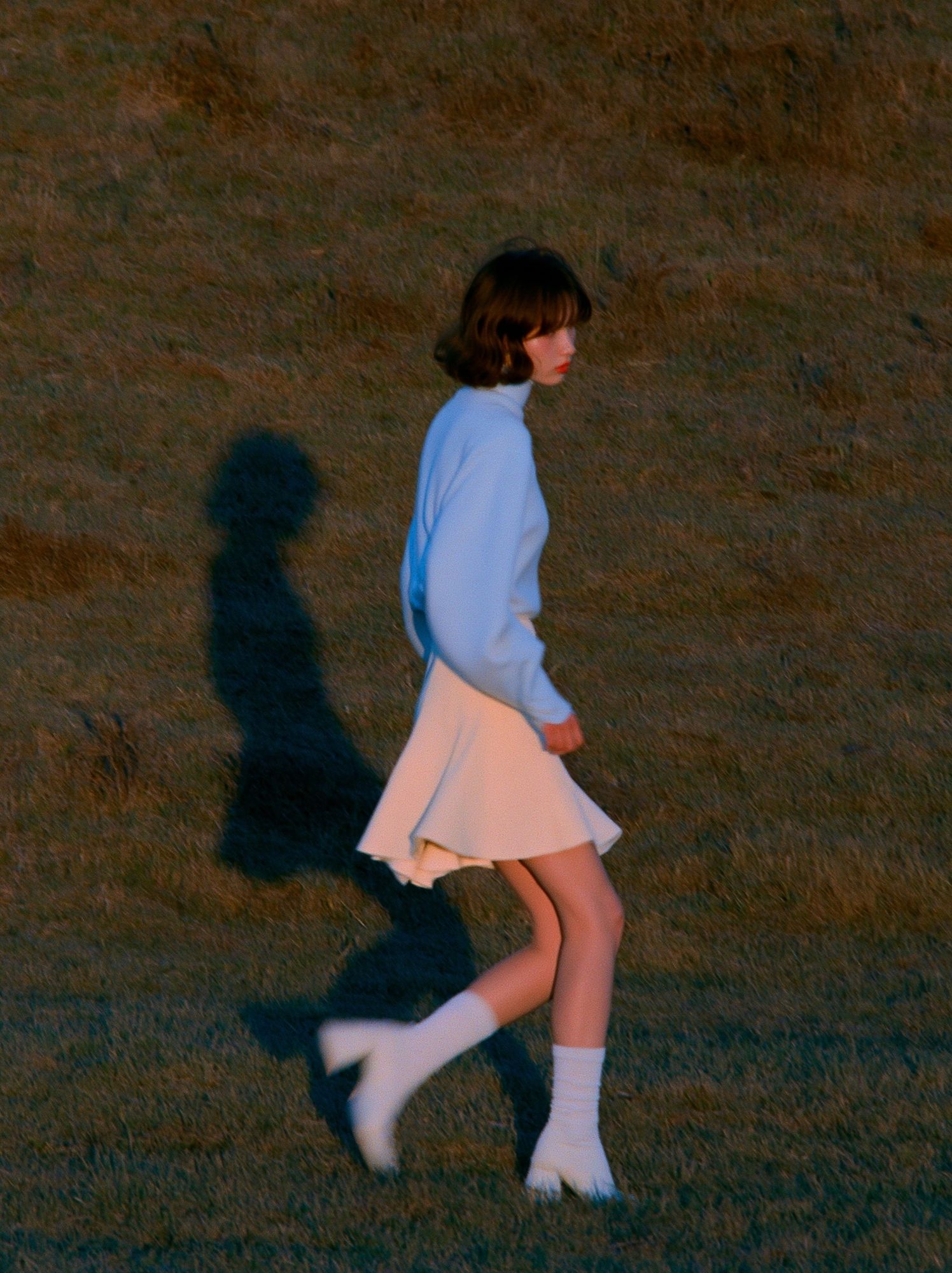 Walking Woman Photography Poster. poster detail