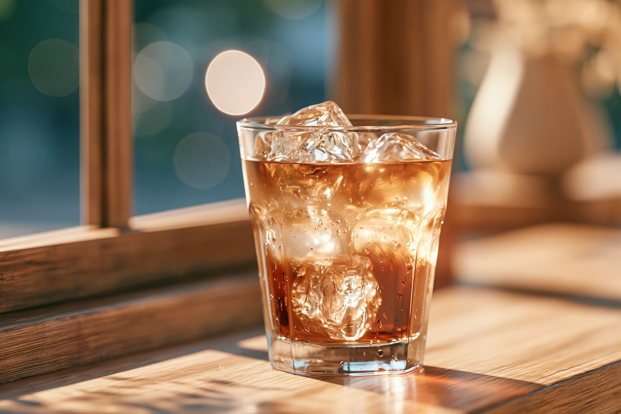 Whiskey on Ice Photography Poster. poster — photography art
