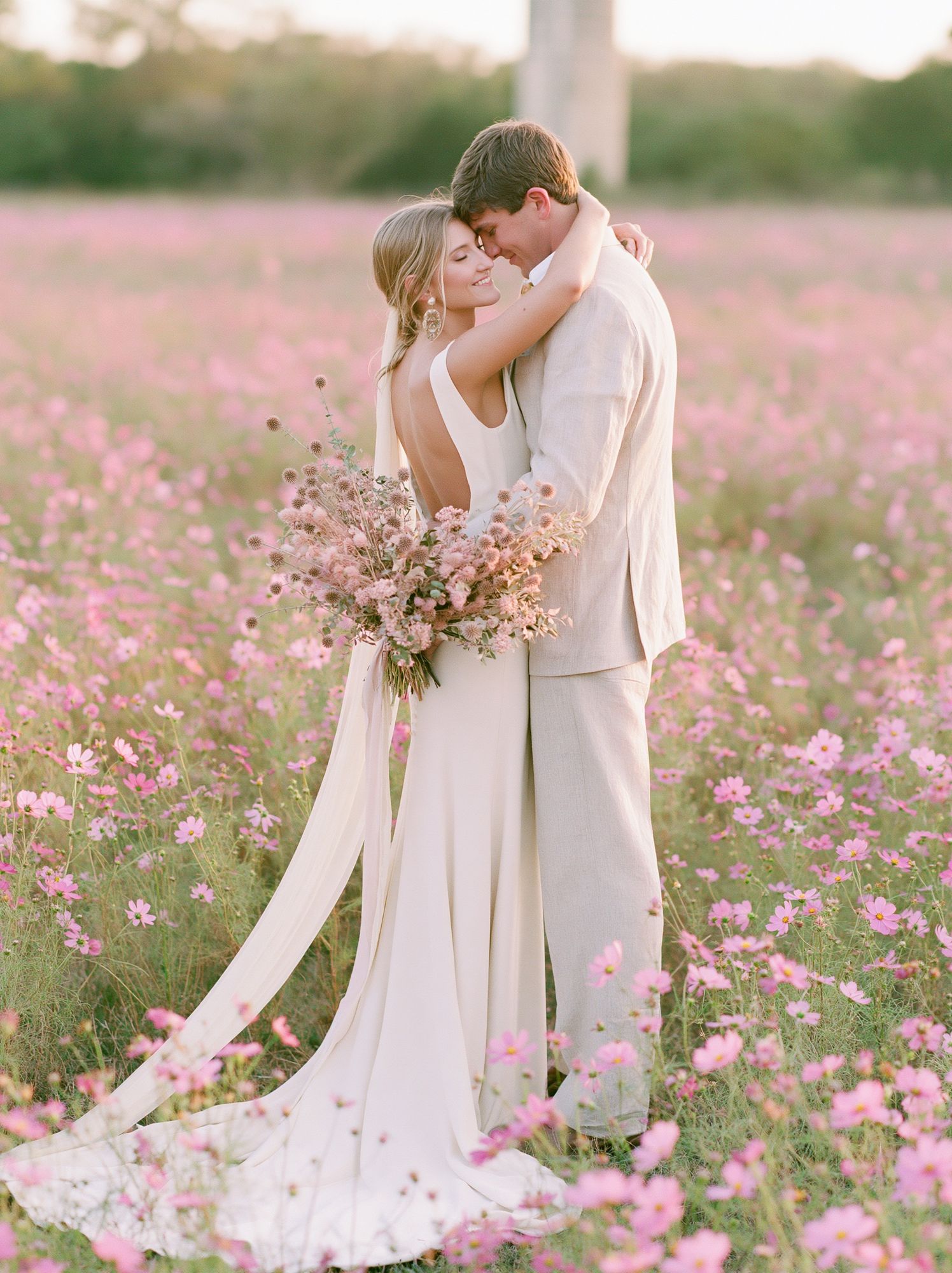 Romantic Wedding Field Photography Poster. poster — photography art