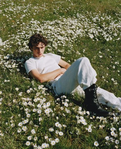 Meadow Portrait Photography Poster. poster print