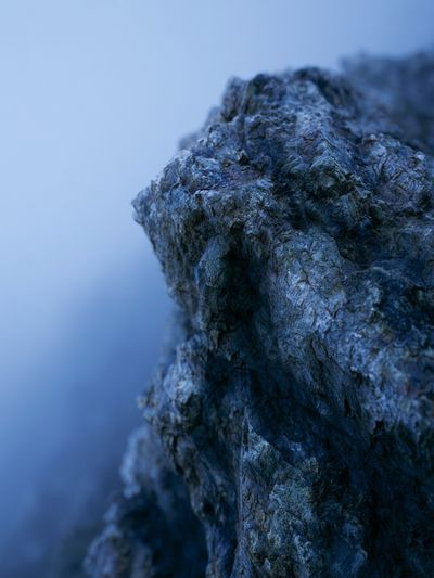 Blue Rock Texture Photography Poster. poster print