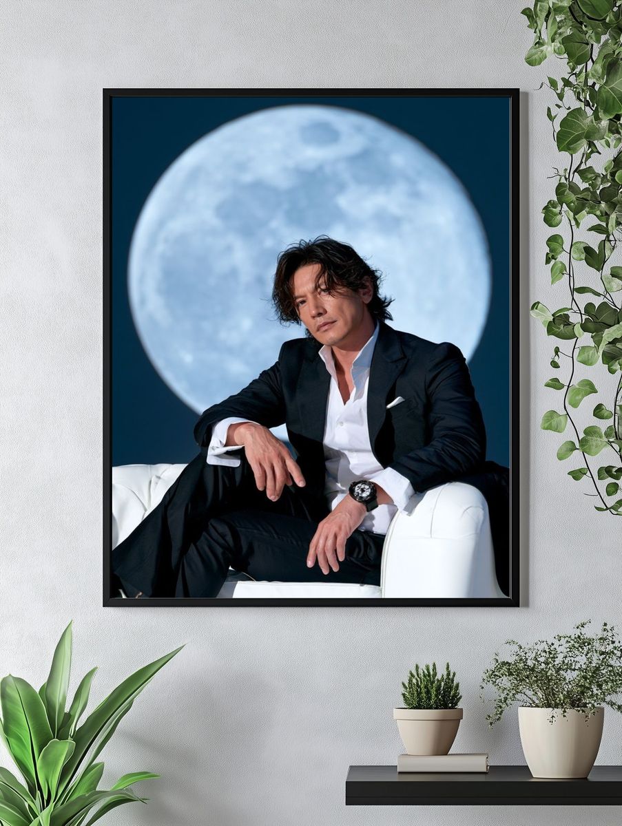 Moonlit Portrait Photography Poster. — room view 4