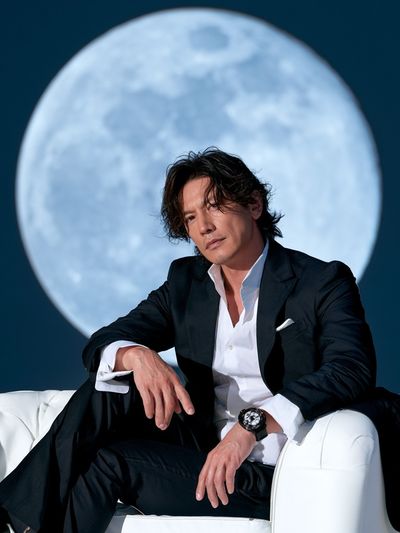 Moonlit Portrait Photography Poster. poster