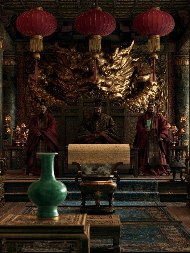 Imperial Throne Hall Photography Poster. poster detail