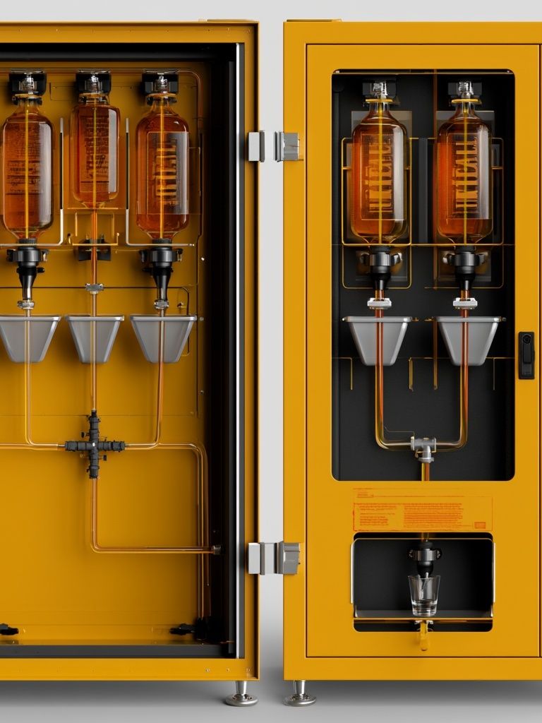 Industrial Coffee Machine Photography Poster. poster — photography art