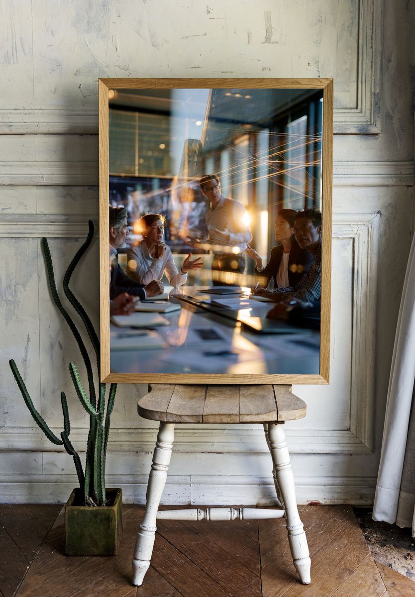 Corporate Meeting Photography Poster. — room view 1