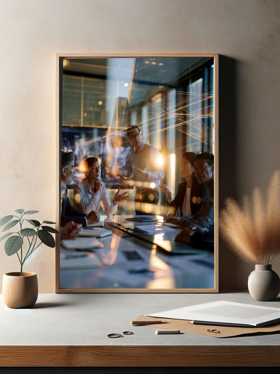 Corporate Meeting Photography Poster. — room view 2
