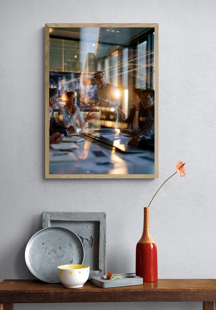 Corporate Meeting Photography Poster. — room view 3