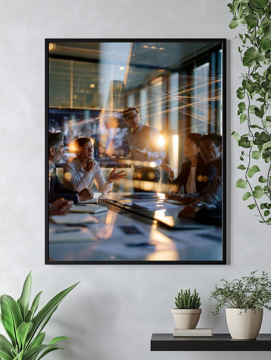 Corporate Meeting Photography Poster. — room view 4