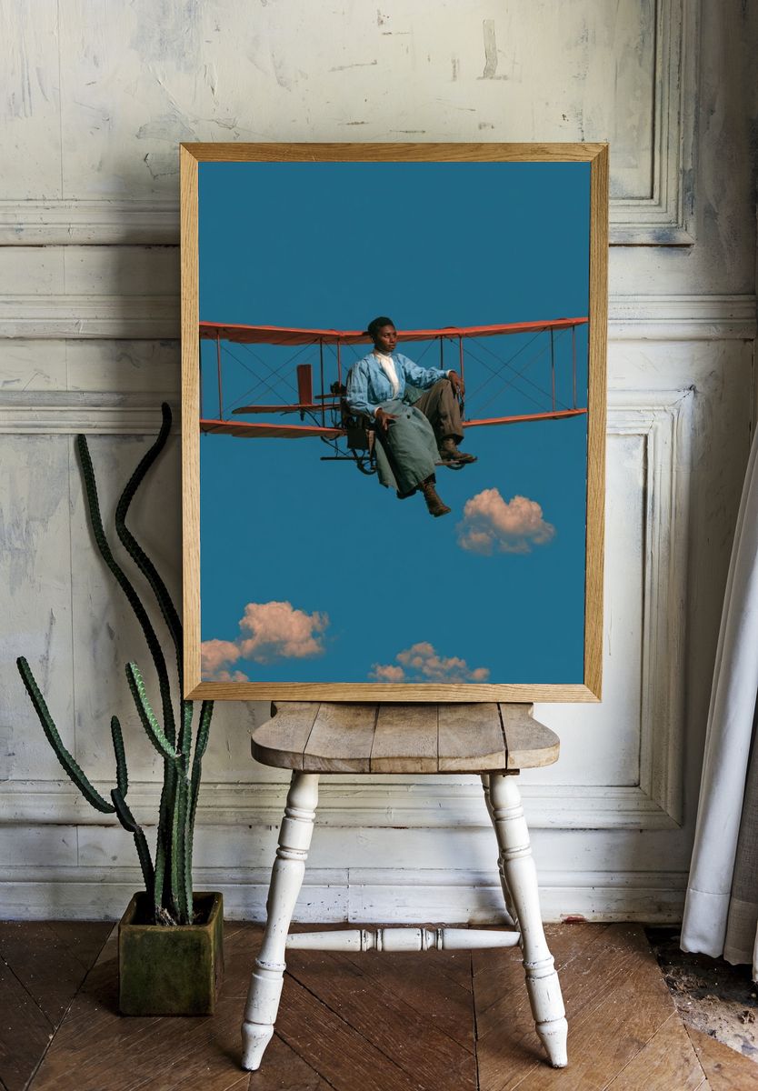 Dream Flight Photography Poster. room preview