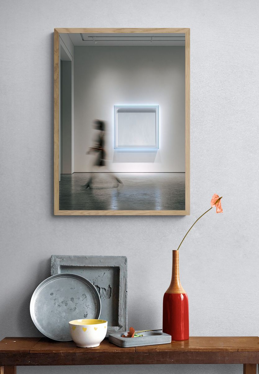 Minimalist Gallery Interior Photography Poster. — room view 3