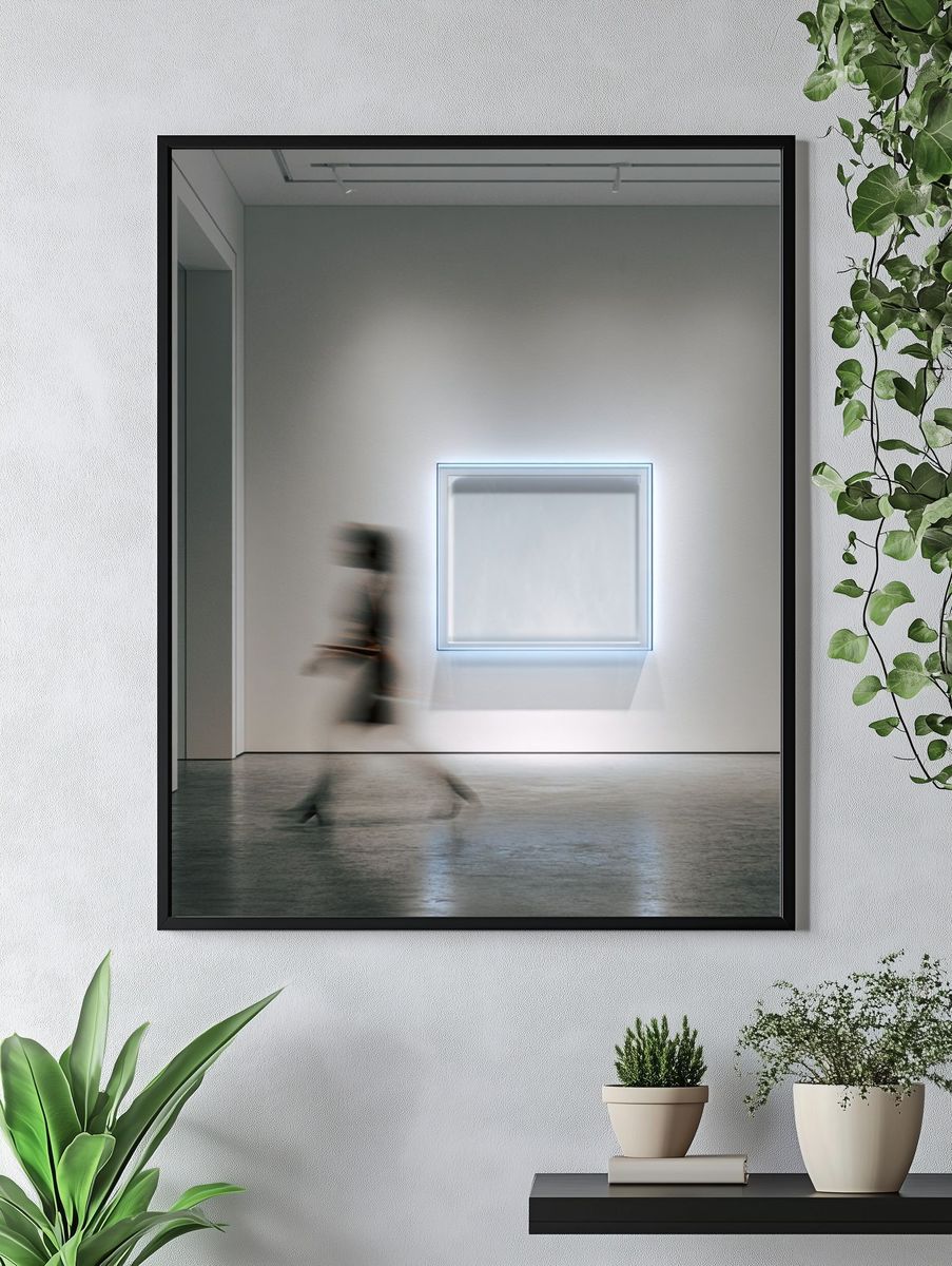 Minimalist Gallery Interior Photography Poster. — room view 4