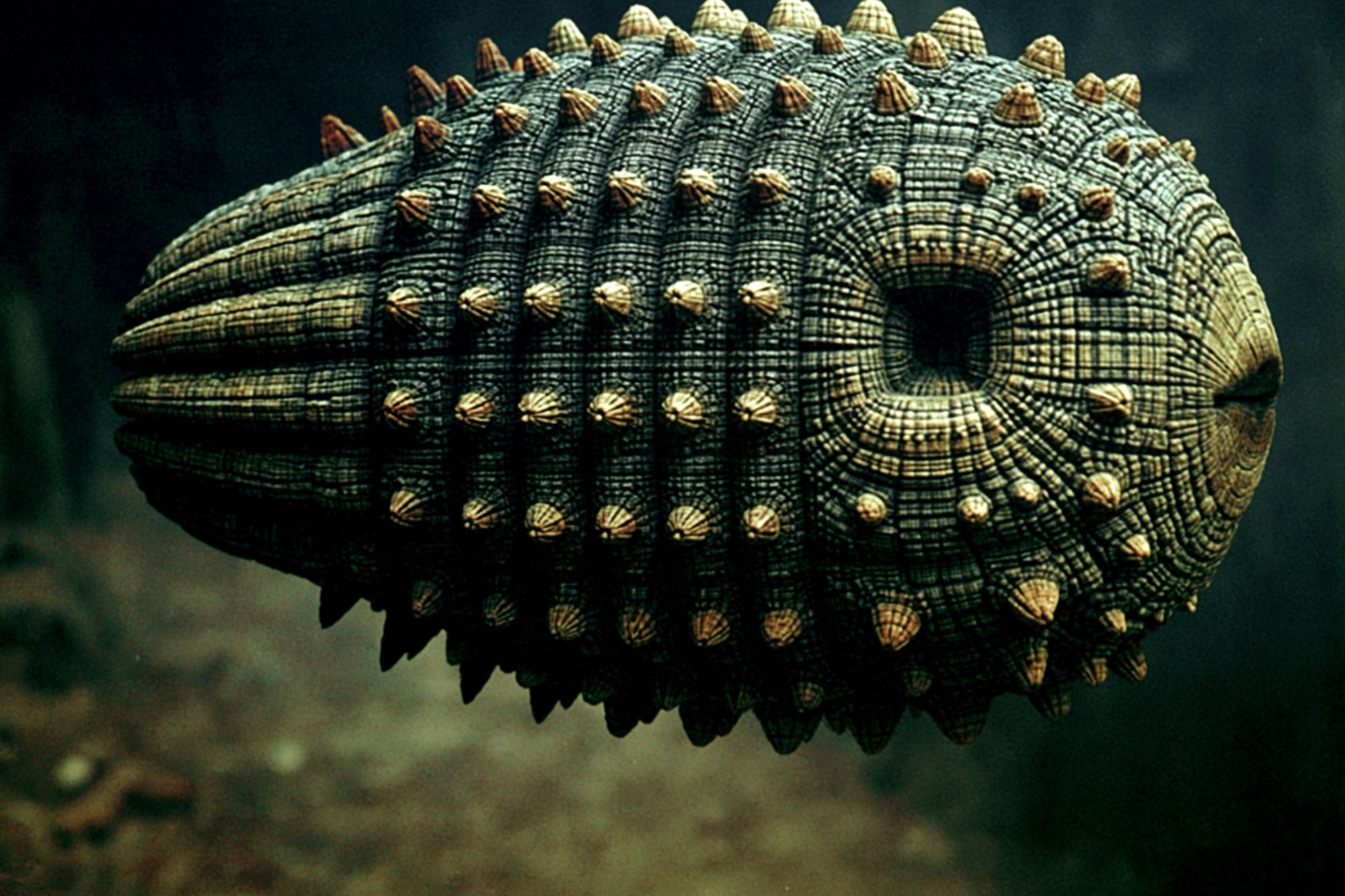Armored Sea Creature Photography Poster. poster — photography art