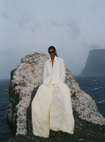 Coastal Fashion Portrait Poster.