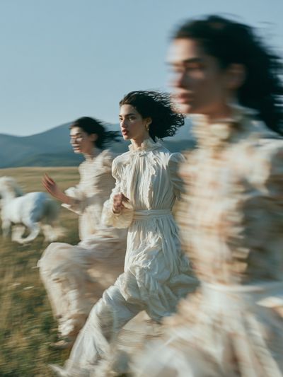 Running Women Fashion Poster. poster print