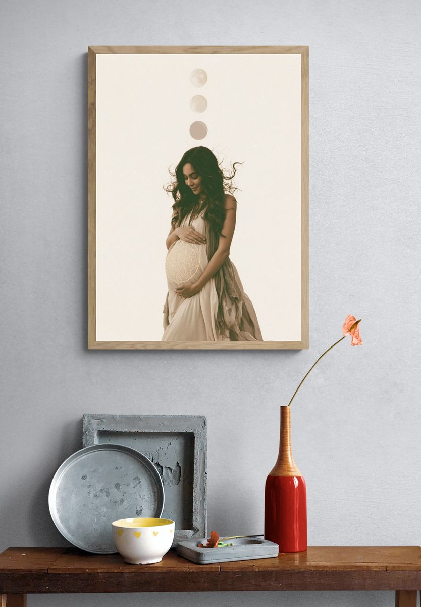Dreamlike Portrait Photography Poster. — room view 3