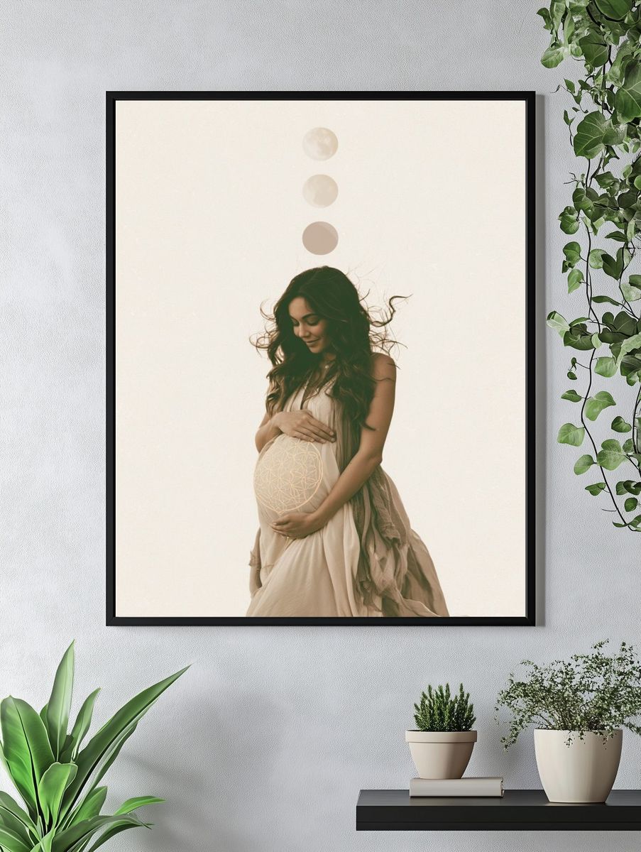 Dreamlike Portrait Photography Poster. — room view 4