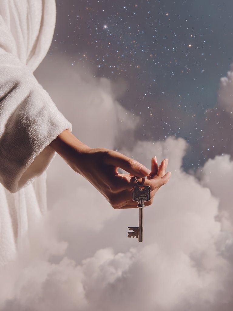 Celestial Key Dreamscape Print. poster detail