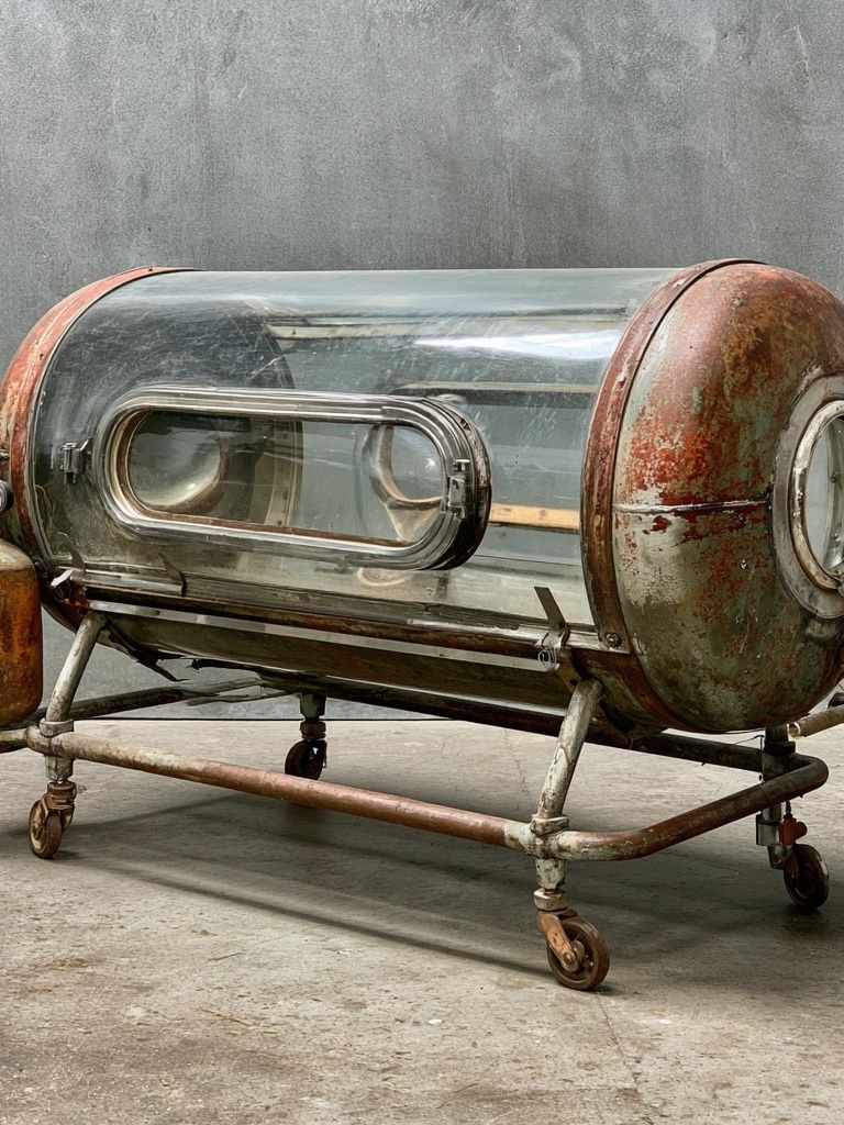 Industrial Capsule Chamber Photography Poster. poster — photography art