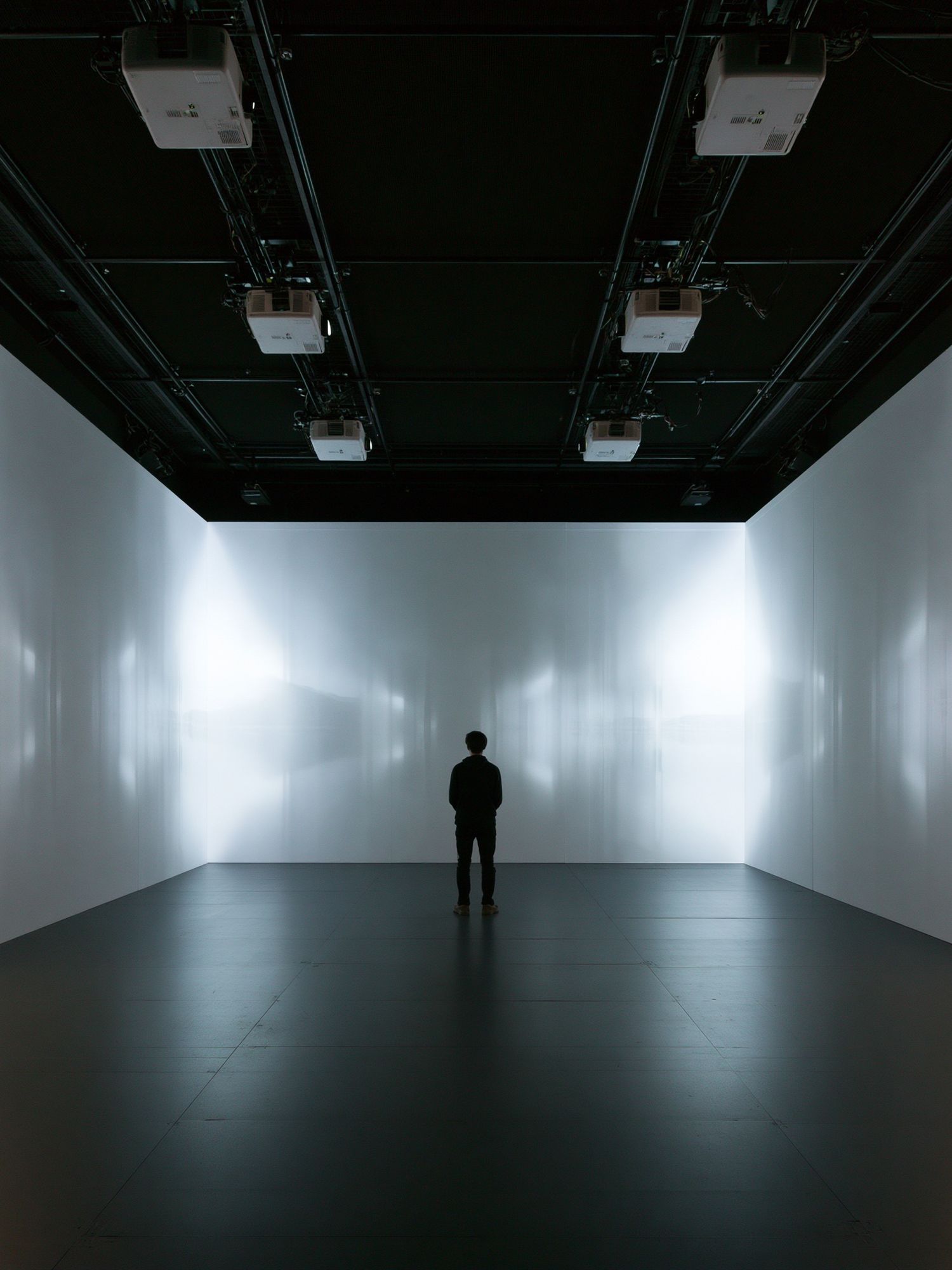 Minimalist Gallery Space Photography Poster. poster — photography art