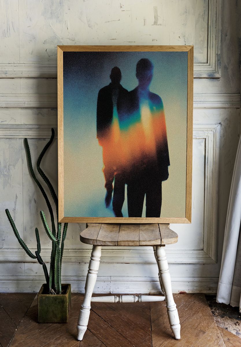 Prismatic Silhouettes Photography Poster. — room view 1