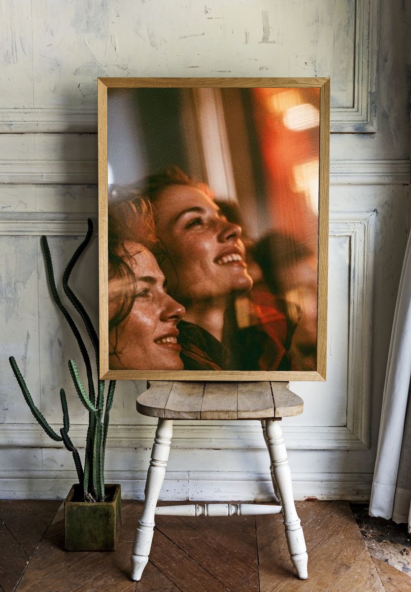 Concert Crowd Portrait Poster. — room view 1