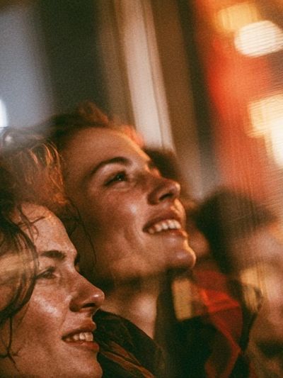 Concert Crowd Portrait Poster.
