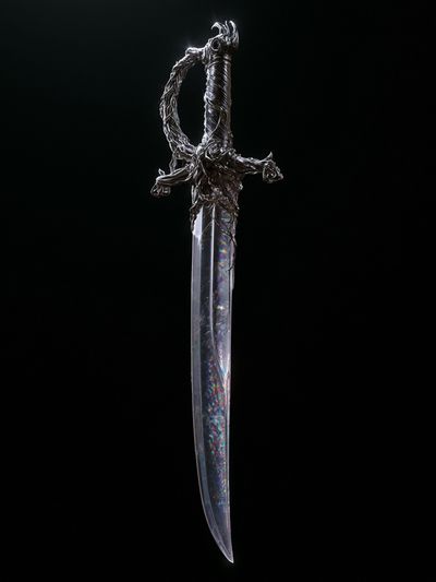 Crystal Dagger Photography Poster. poster